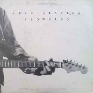 Eric Clapton Slowhand vinyl record used, rock
