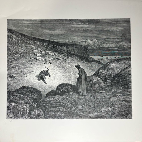 Gustave Doré engraving used, 29x36 cm