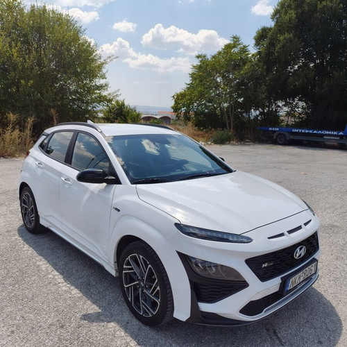 Hyundai Kona F/L 1.0 T-GDI 120ps 6MT 2WD N Line SUV, white, 2021