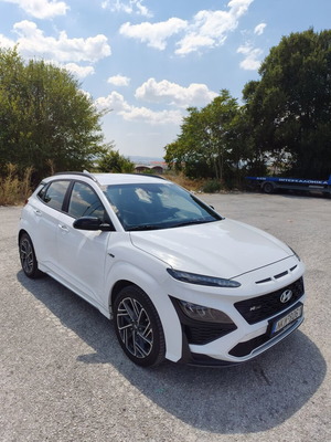 Hyundai Kona F/L 1.0 T-GDI 120ps 6MT 2WD N Line SUV, white, 2021