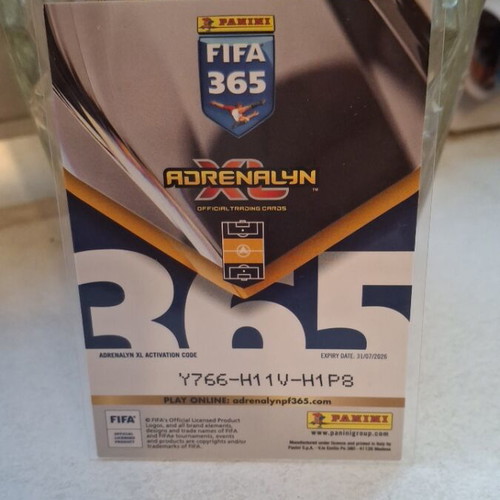 Aurelien Tchouameni Numbers Panini 2026 card