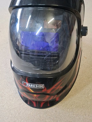 Welder helmet used