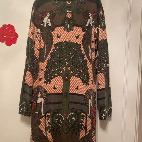 Doca knitted winter dress XL like new