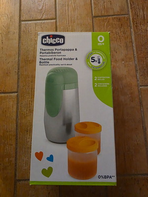 Chicco Thermal Food Holder & Bottle with 2 Containers 250ml