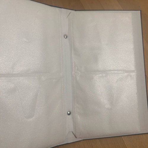 Embossed case for CD/DVD like new, 48 slots