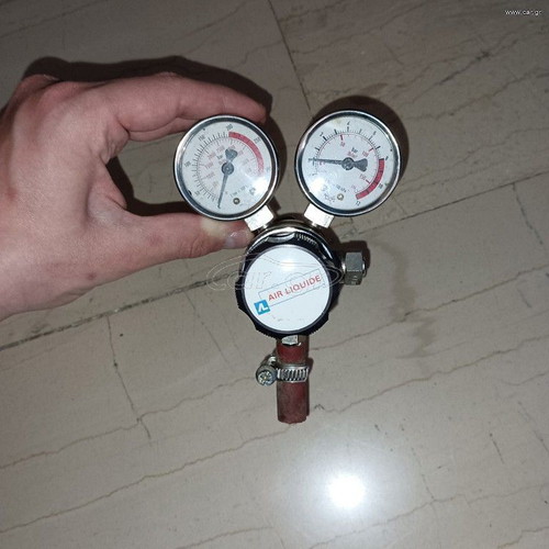 Manometer Regulator AHL 200-8-15 Air Liquide like new