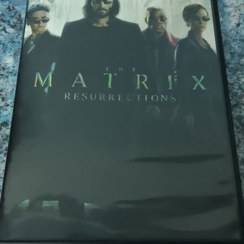 The Matrix Resurrections DVD like new, action sci-fi with subtitles