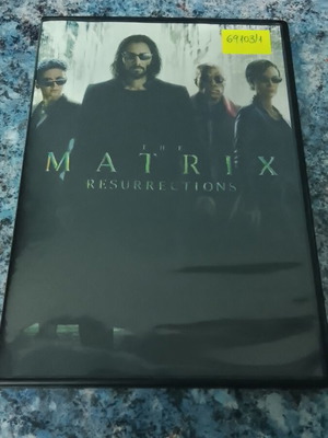 The Matrix Resurrections DVD like new, action sci-fi with subtitles