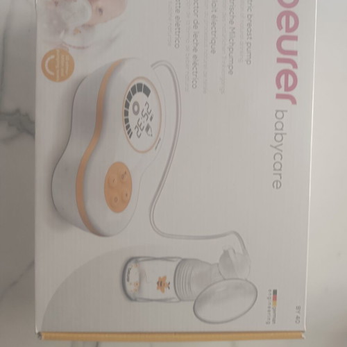 Beurer Babycare electronic breast pump used