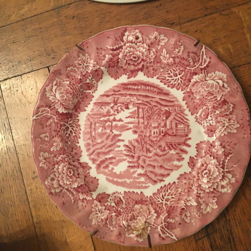 Enoch Woods decorative wall plate used with English scenery