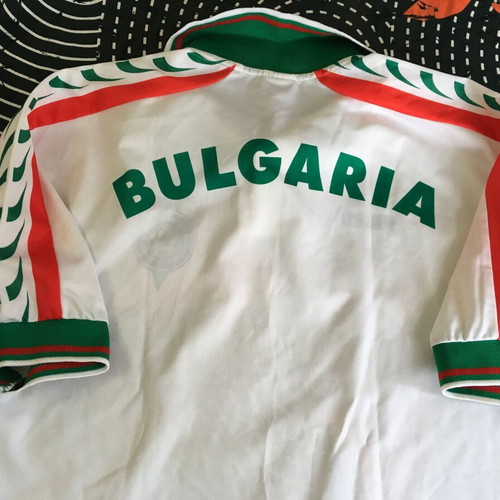 Bulgaria football shirt 1996-98 used, official replica, size M