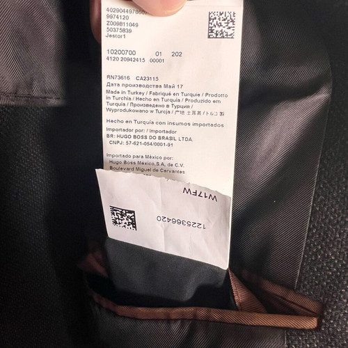 Hugo Boss Jacket Black Line like new, size 50