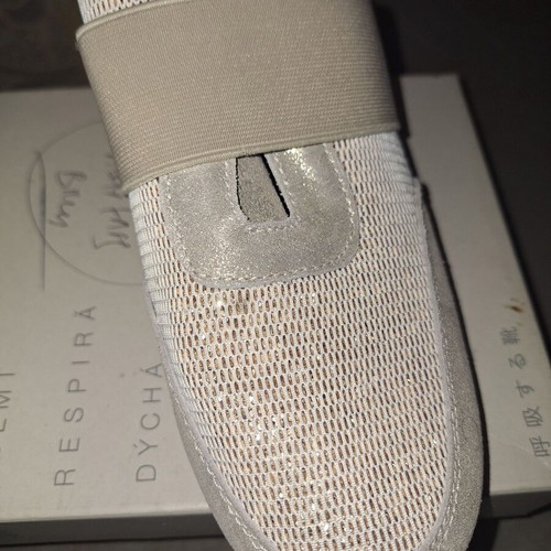 Sportex shoes size 40 like new, beige and gold