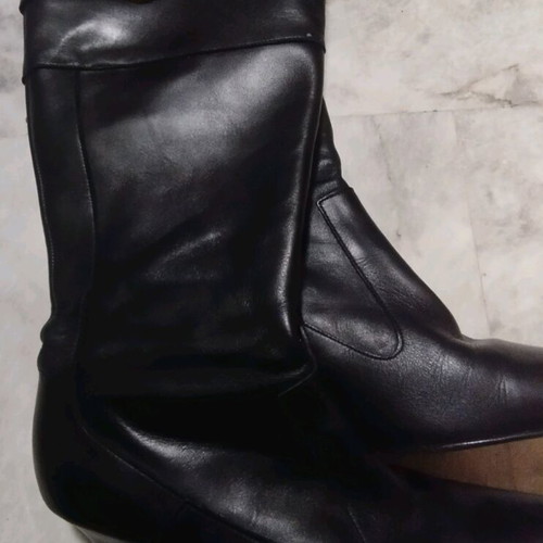 Boxer leather boots like new size 39 black