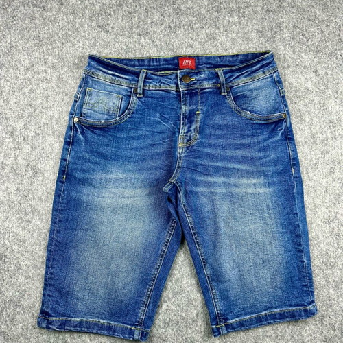 Avirex Men's Denim Shorts used Y2K Skater style size 46/32