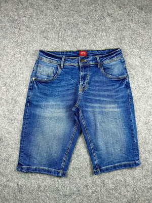 Avirex Men's Denim Shorts used Y2K Skater style size 46/32