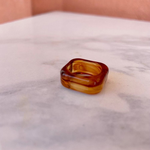 Taba Plexyglass Ring New