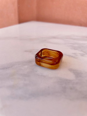 Taba Plexyglass Ring New