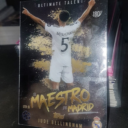 Jude Bellingham Maestro Topps Match Attax 2024 Chrome card