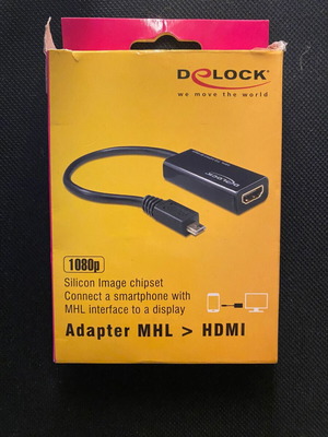 DeLock Μετατροπέας MHL male σε HDMI female καινούργιος