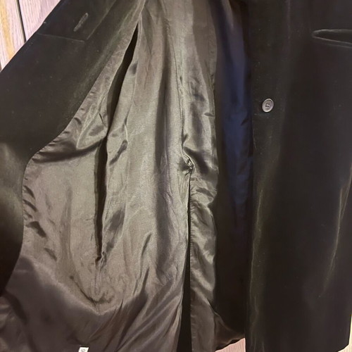 Ann Taylor velvet black coat like new, size XS