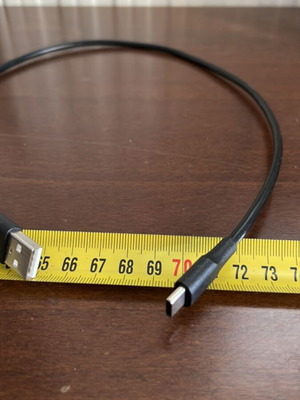 USB cable male to USB C male 51 cm like new