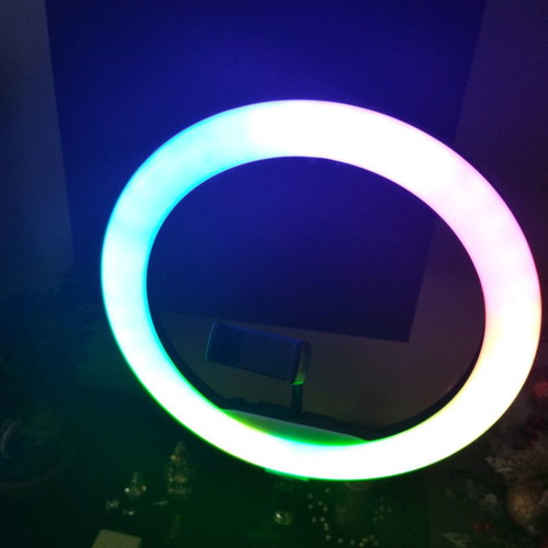 Ring light new with tripod without box
