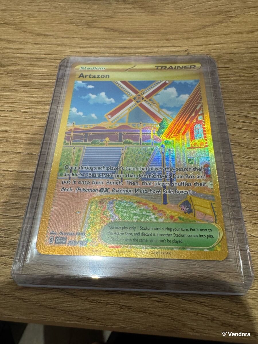 gold artazon pokemon card value Pokémon Obsidian Flames Super Hyper… Discard this card if another Stadium card comes into play Artazon #229 Prices | Pokemon