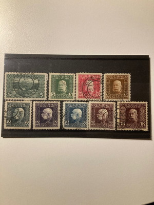 Bosnia Herzegovina stamps 1906-1912 used, sealed