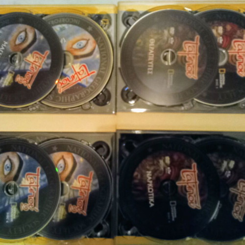 National Geographic Taboo 1&2 series on 8 DVDs like new