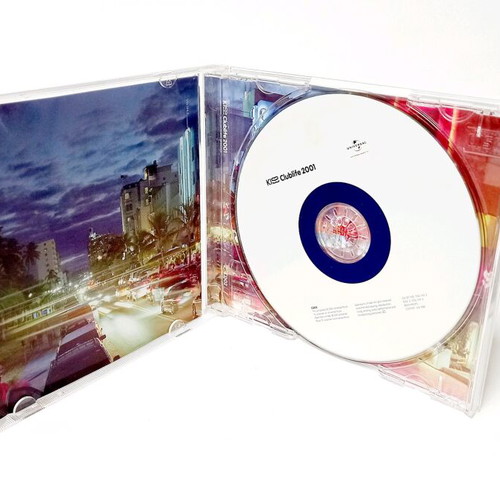 Kiss Clublife 2001 Miami Edition 2 CD set used, electronic dance