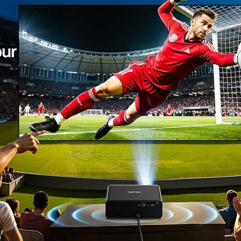 Toptro A1 Smart Projector 4K WiFi 6 New with Netflix