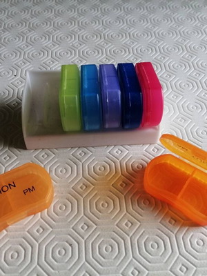 Χαρωπος 7ήμερος οργανωτής χαπιών σαν καινούργιος