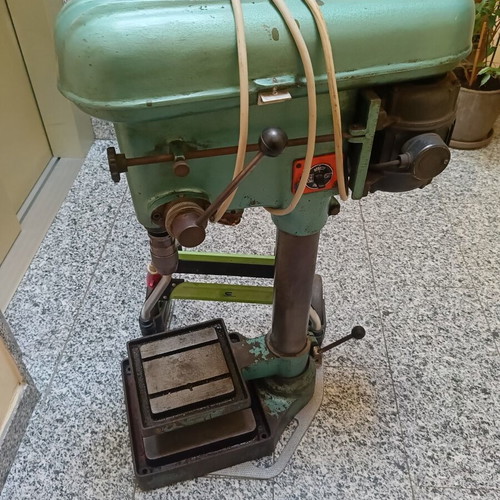 Column drill machine used, professional 380 volts