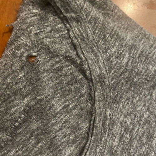 Zadig & Voltaire Tshirt used, grey melange, size M