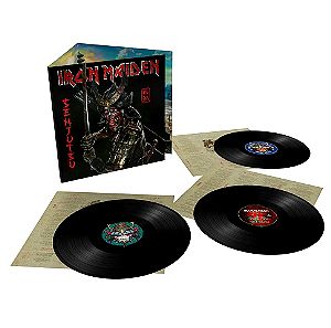 Iron Maiden Senjutsu - Triple Black Vinyl