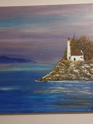 Handmade painting new, dimensions 50x60