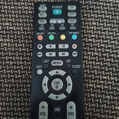 Original LG remote control used, very good condition