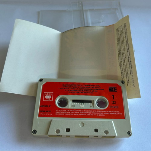 Blue Oyster Cult Career Of Evil (The Metal Years) cassette used