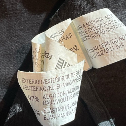 Bershka γυναικείο τζάκετ μεταχειρισμένο, μέγεθος M, μαύρο