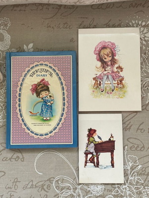Set of three vintage notebooks - pads like new
