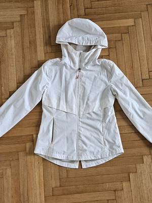 Avalanche waterproof jacket used, white, size S