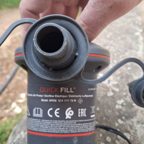 Intex QuickFill Electric Car Pump 12V like new for inflatables