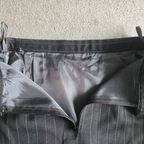 Skirt from Tagier 1990 used, black, lined
