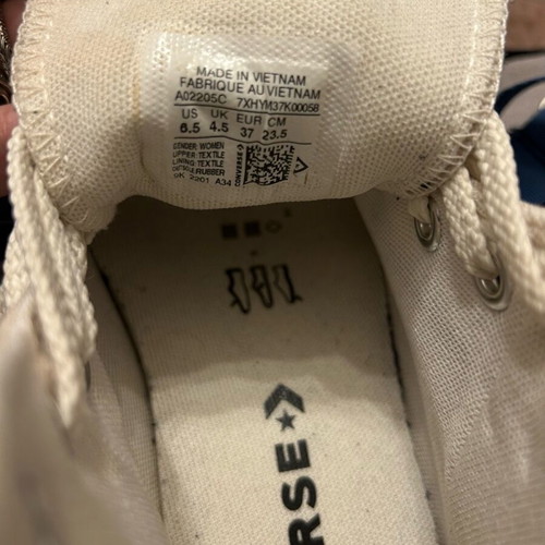 All Star Converse μπεζ μποτάκι δίπατο 37 σαν καινούργιο