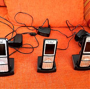 Ασύρματες τηλεφωνικές συσκευές voip, 3 τεμάχια