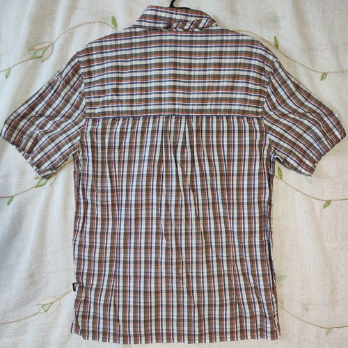 The North Face men's plaid short sleeve shirt size S like new