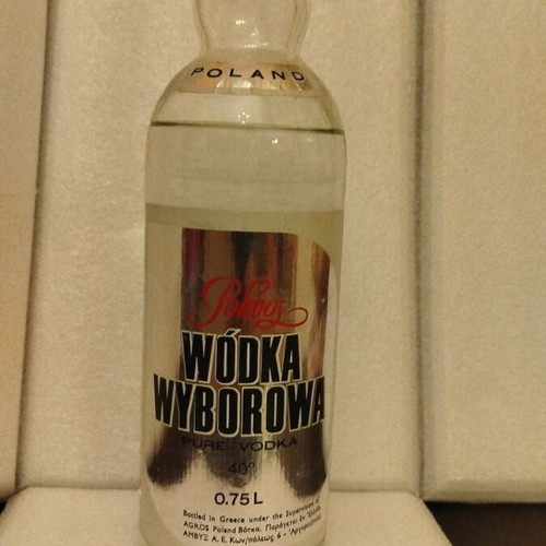 Wyborowa Vodka sealed vintage 1960-1970
