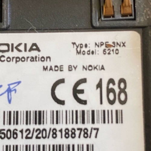 Nokia 6210 vintage phone used, collectible