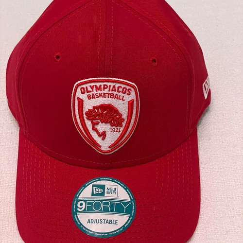 Olympiacos New Era Euroleague 940 men's red cap new